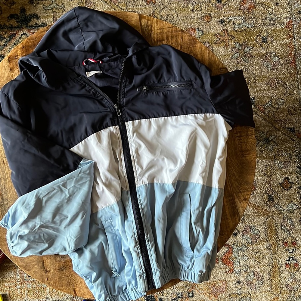 John Galt Brandy Melville zipper hooded wind breaker